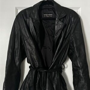 Leather jacket